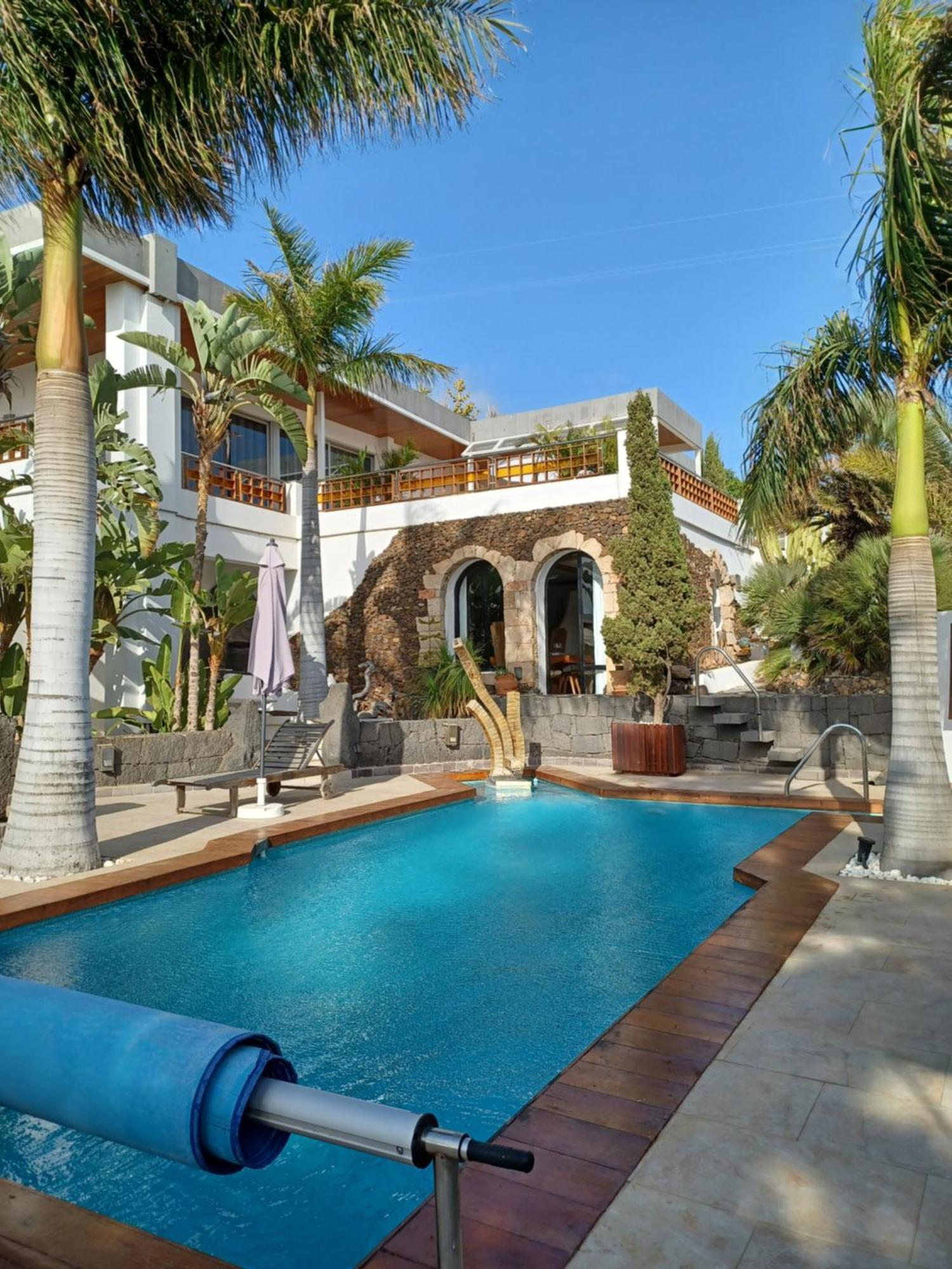 Villa Niki Mit Beheiztem Gemeinschaftspool Fuer 2 Appartments Las Breñas Habitación foto